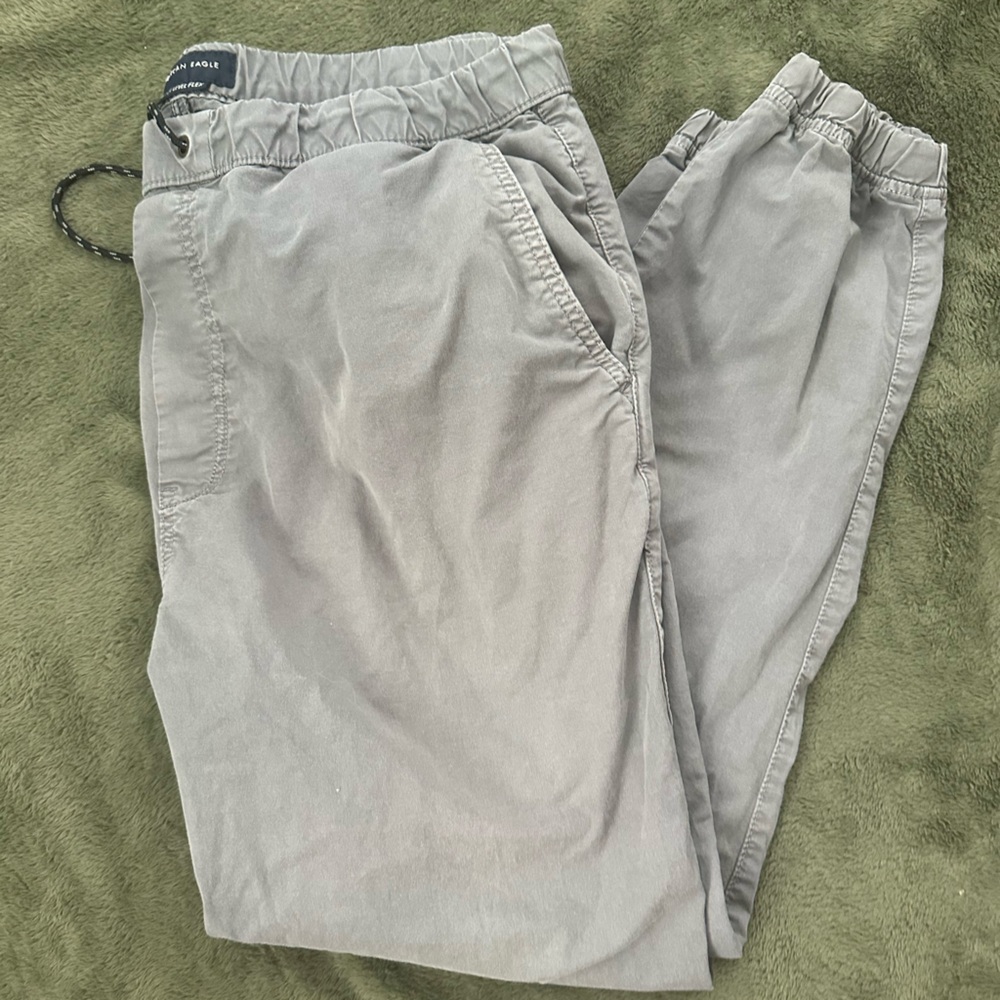 American Eagle Gray Drawstring Next Level Flex | Size XL